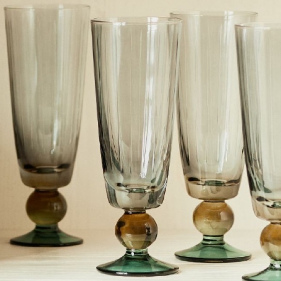 Maude Glass Flutes - Picture 11 of 11